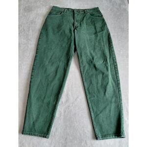 Levis 560 Jeans Mens 36x32 Green Loose Fit Baggy Vintage Cotton Denim USA
